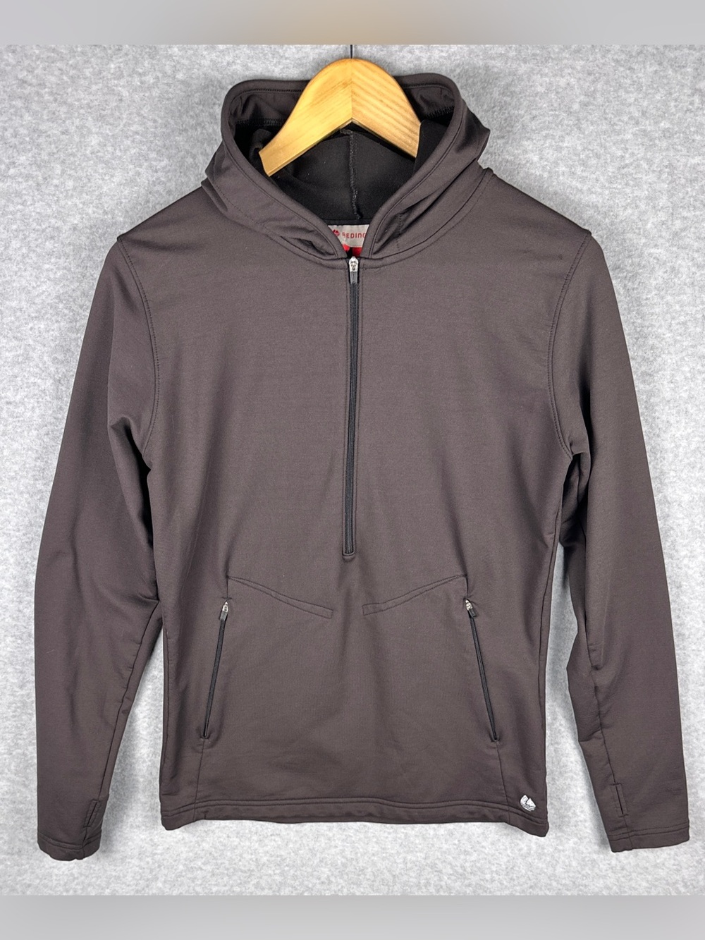 Redington Womens M Hooded 1/2 Zip Pullover Fly Fishing Hiking Performance Shirt